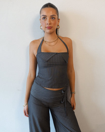 Blair Halter - Charcoal