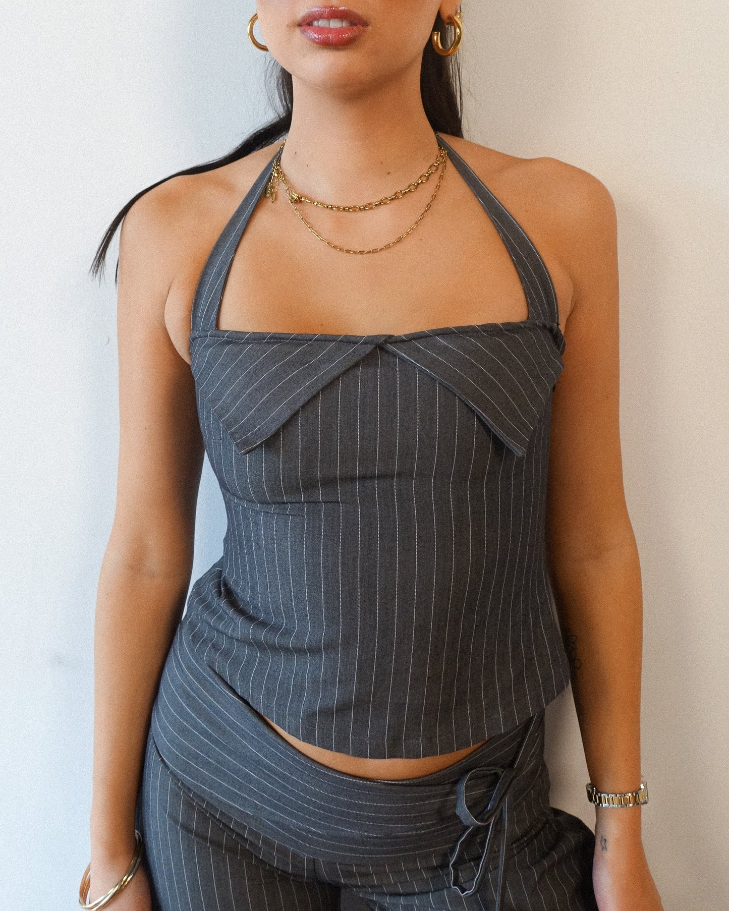 Blair Halter - Charcoal