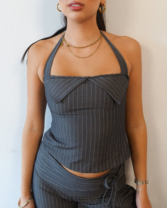 Blair Halter - Charcoal