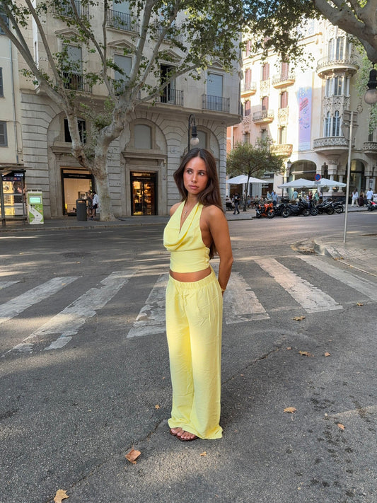 Tuliava pants - Yellow