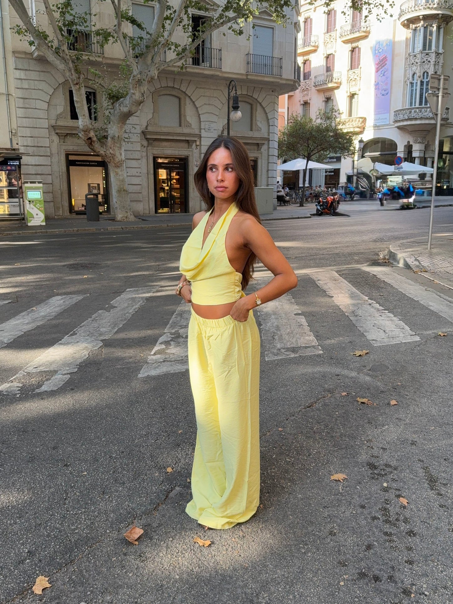 Tuliava pants - Yellow